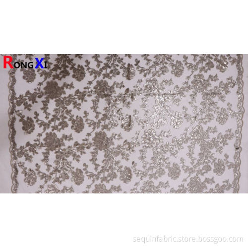 Multifunctional Sequin Fringe Fabric